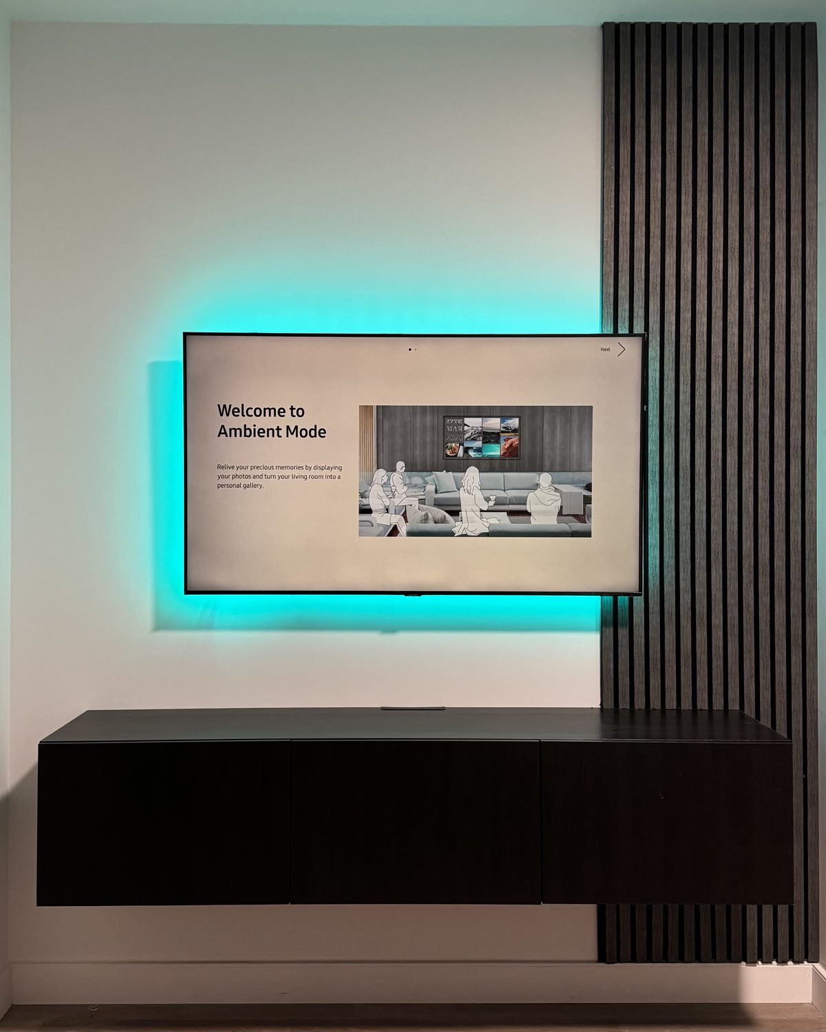 The Gallery: Frame TV with color-shifting LED backlight, by SEIN ME